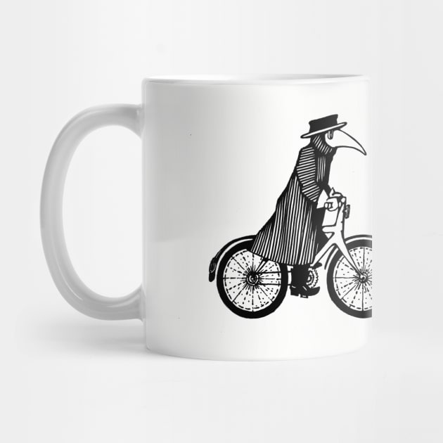 Bicycle Plague Doctor by ZooInk5